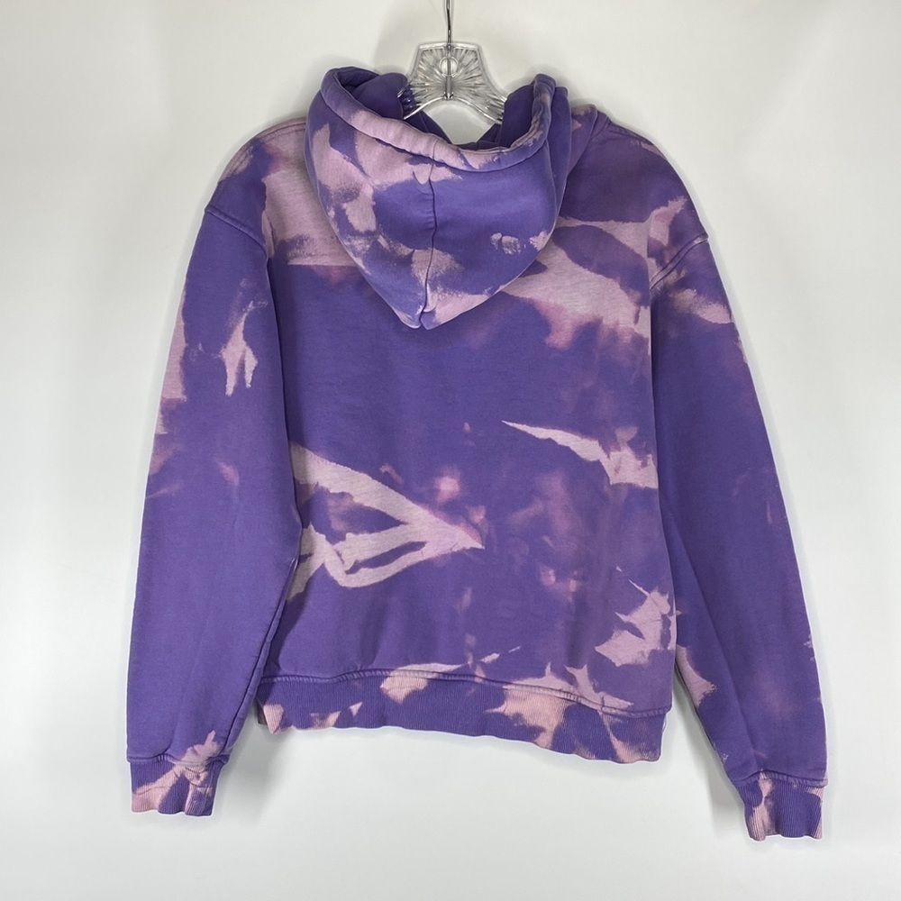 Heartless Clothing Company Purple Tie Dye Hooded Sweatshirt Size Small - Picture 2 of 4